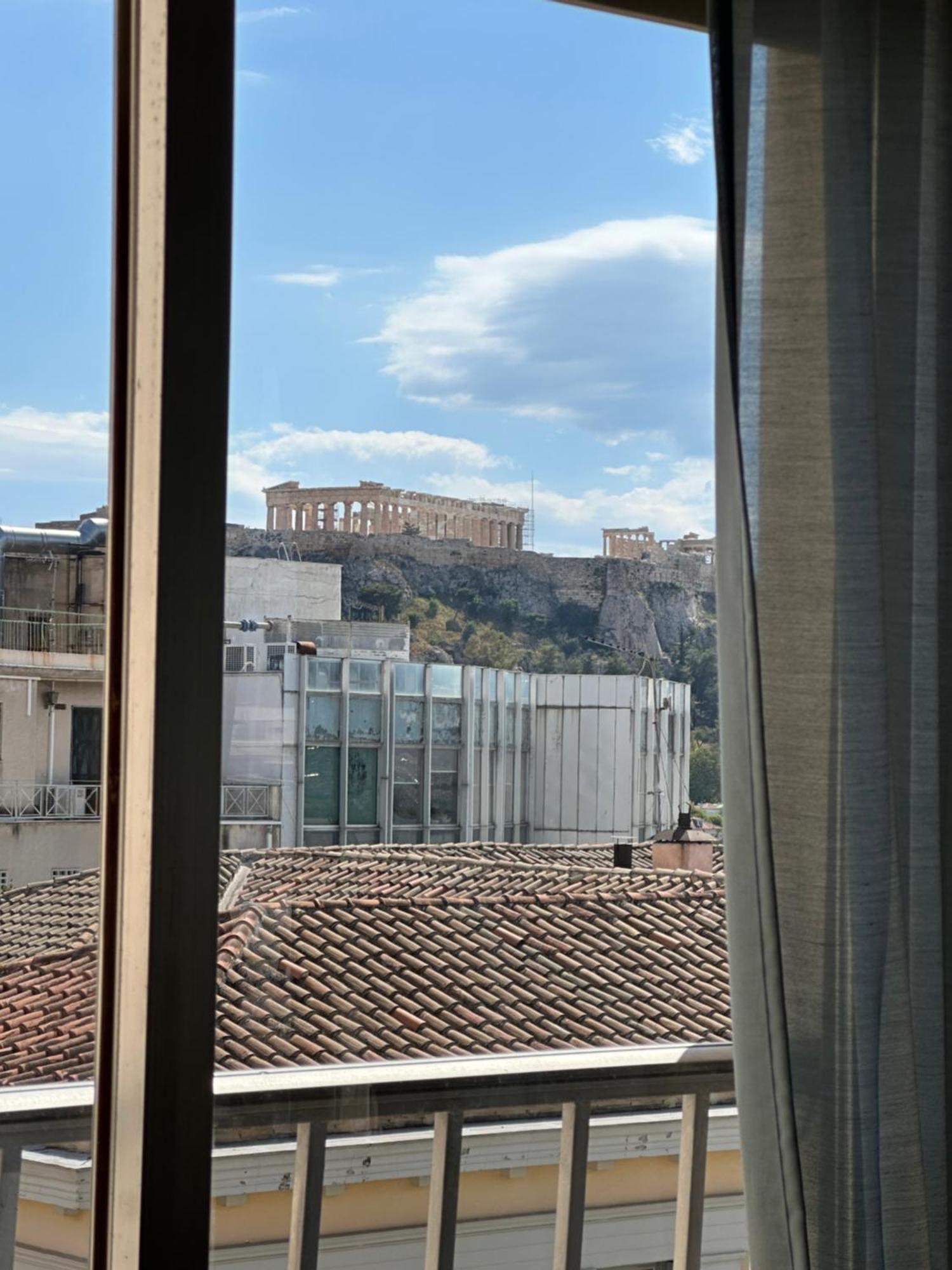 2 Bd Apt In Syntagma With Acropolis View Athén Kültér fotó